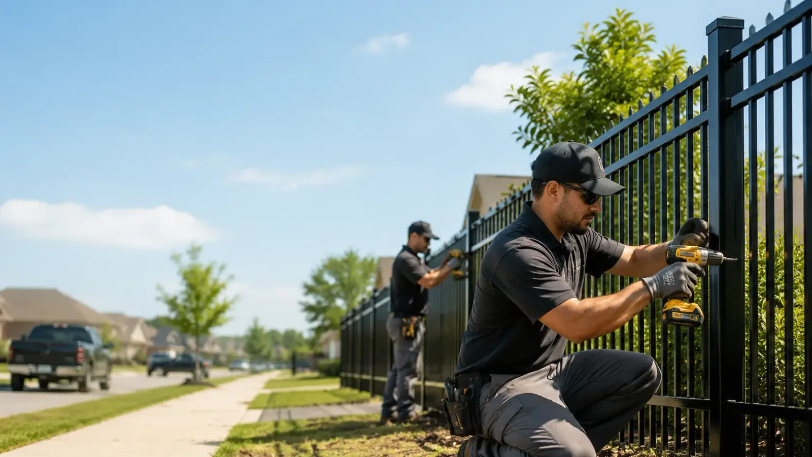 Metal Fence Installation in Baldwyn, MS